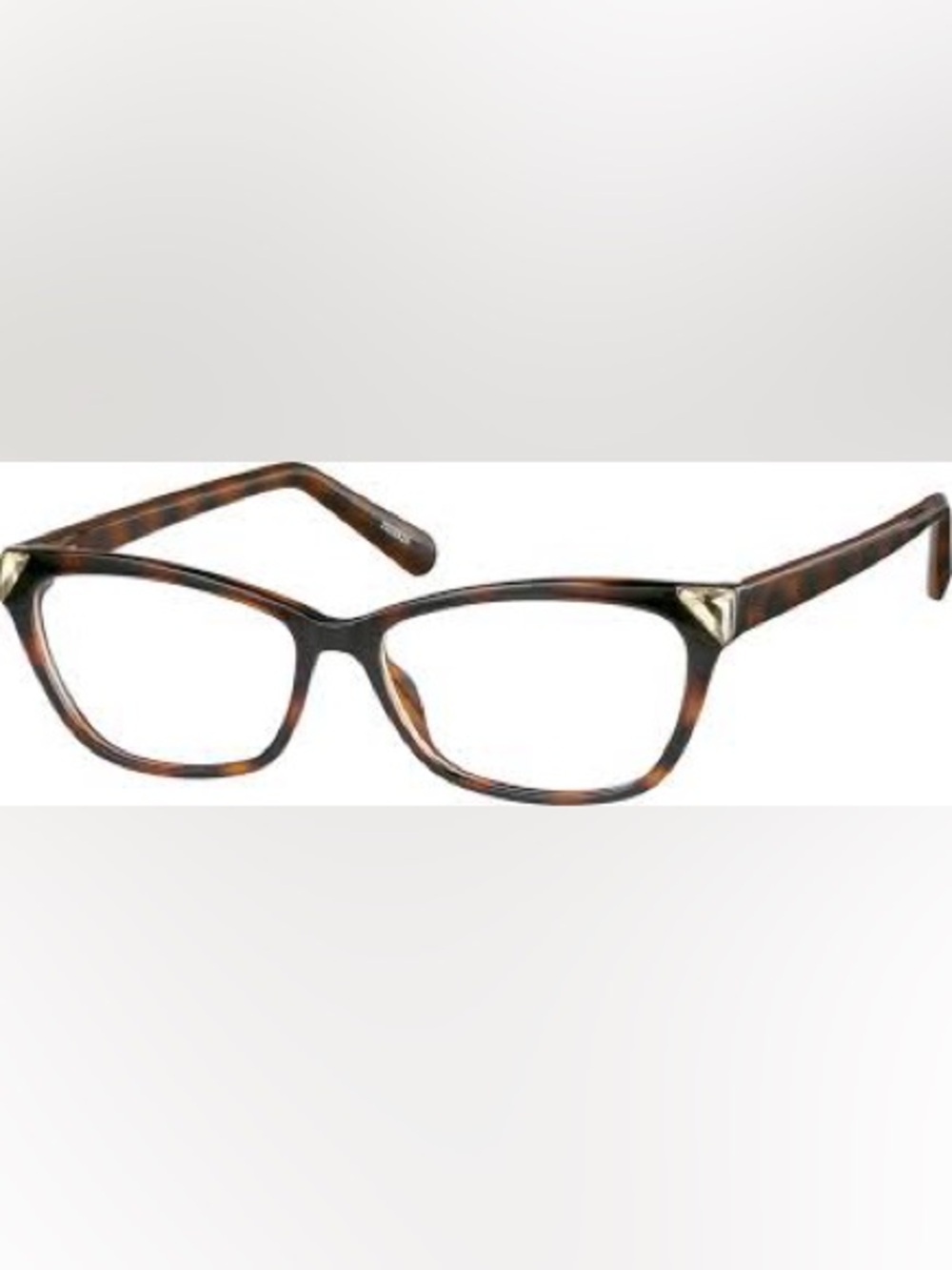 Zenni cat eye tortoiseshell readers +1.0
